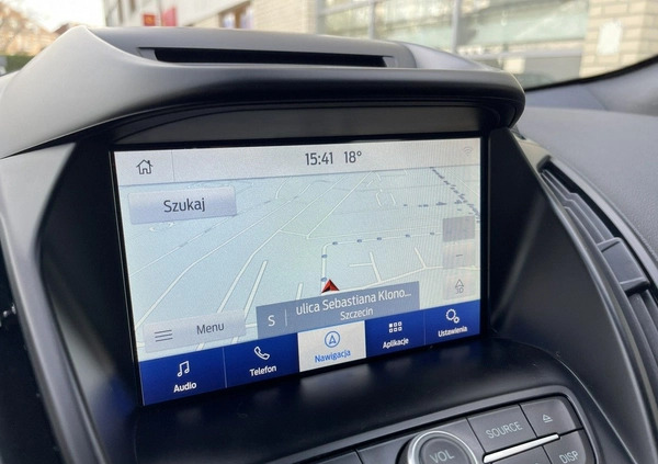 Ford Kuga cena 65900 przebieg: 213000, rok produkcji 2019 z Pilzno małe 631